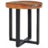 vidaXL Coffee Table 40x45 cm Solid Teak Wood and Polyresin - Image 6