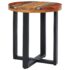 vidaXL Coffee Table 40x45 cm Solid Teak Wood and Polyresin - Image 7