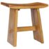 vidaXL Stool Solid Teak Wood - Image 8