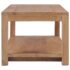 vidaXL Coffee Table 100x50x40 cm Solid Teak Wood - Image 3