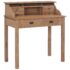 vidaXL Desk 90x50x100 cm Solid Teak Wood