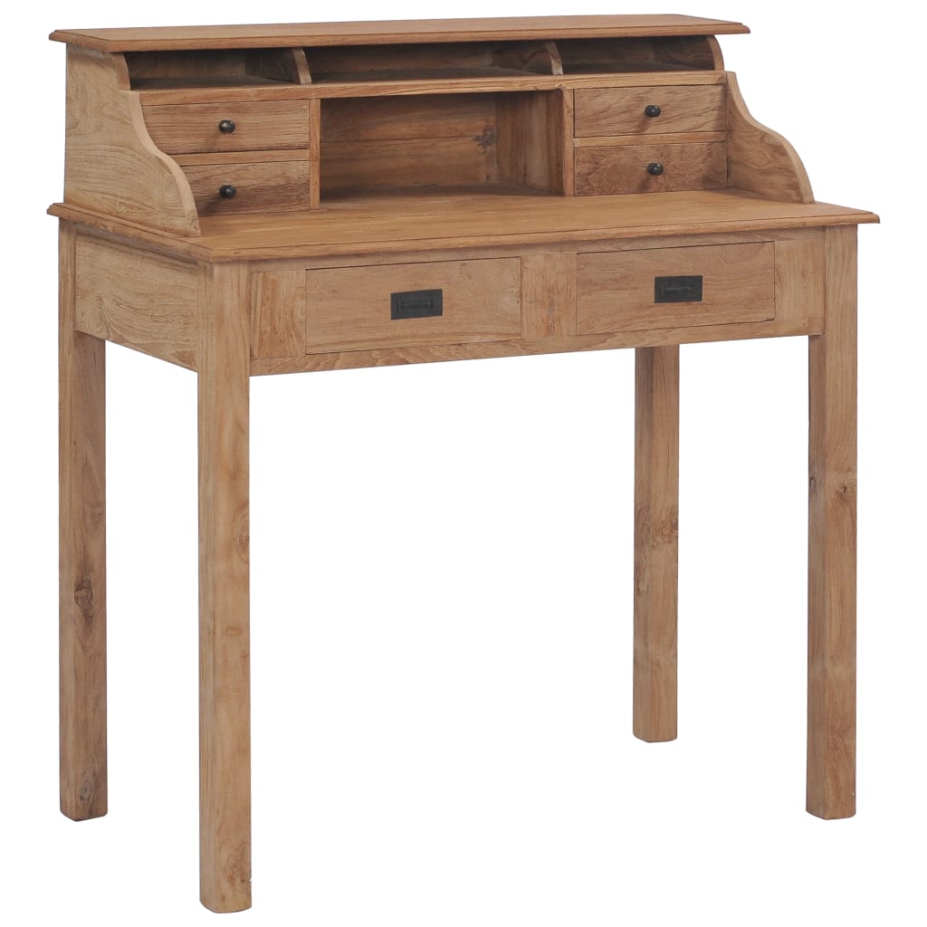 8719883581620_a_en_hd_1 vidaXL Desk 90x50x100 cm Solid Teak Wood - Image 1