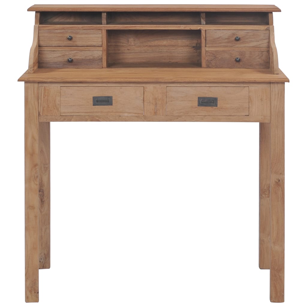 8719883581620_g_en_hd_2 vidaXL Desk 90x50x100 cm Solid Teak Wood - Image 3