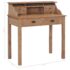 vidaXL Desk 90x50x100 cm Solid Teak Wood - Image 9