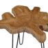 vidaXL Coffee Table (60-70)x45 cm Teak Wood - Image 4
