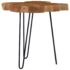 vidaXL Coffee Table (60-70)x45 cm Teak Wood - Image 9