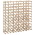 vidaXL Wine Rack for 120 Bottles Solid Pinewood - Image 2