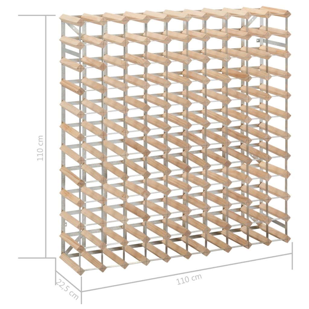 8719883589305_g_en_hd_3 vidaXL Wine Rack for 120 Bottles Solid Pinewood - Image 5