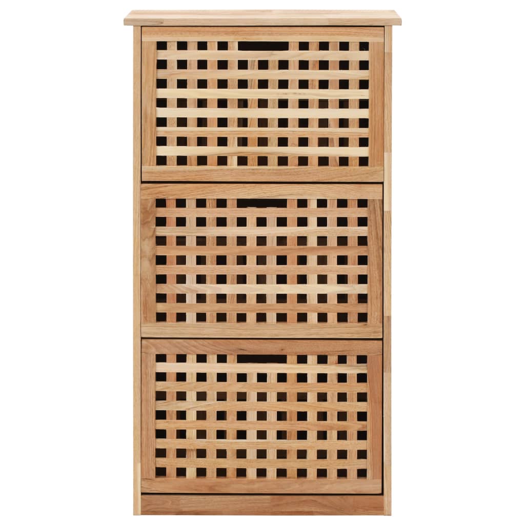 8719883590646_g_en_hd_2 vidaXL Shoe Storage Cabinet 55x20x104 cm Solid Walnut Wood - Image 3