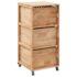 vidaXL Bathroom Cabinet 41x41x91 cm Solid Walnut Wood - Image 4