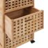 vidaXL Bathroom Cabinet 41x41x91 cm Solid Walnut Wood - Image 6