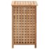 vidaXL Laundry Bin 39x39x65 cm Solid Walnut Wood - Image 3