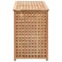 vidaXL Laundry Bin 87.5x46x67 cm Solid Walnut Wood - Image 4