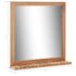 vidaXL Bathroom Mirror 60x12x62 cm  Solid Walnut Wood - Image 7