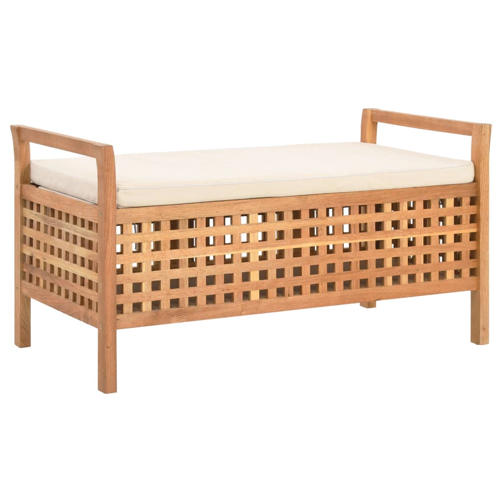 8719883590721_a_en_hd_1 vidaXL Storage Bench 93x49x49 cm Solid Walnut Wood - Image 1