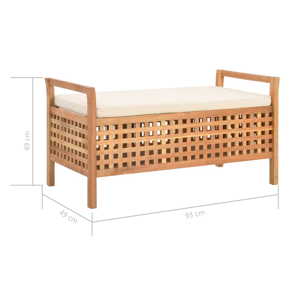 8719883590721_g_en_hd_7 vidaXL Storage Bench 93x49x49 cm Solid Walnut Wood - Image 8
