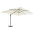 vidaXL Garden Parasol with Portable Base Sand - Image 3