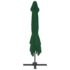 vidaXL Garden Parasol with Portable Base Green - Image 5