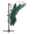 vidaXL Garden Parasol with Portable Base Green - Image 6