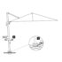 vidaXL Garden Parasol with Portable Base Taupe - Image 13