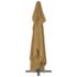 vidaXL Garden Parasol with Portable Base Taupe - Image 5