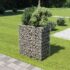 vidaXL Gabion Raised Bed Galvanised Steel 90x50x100 cm