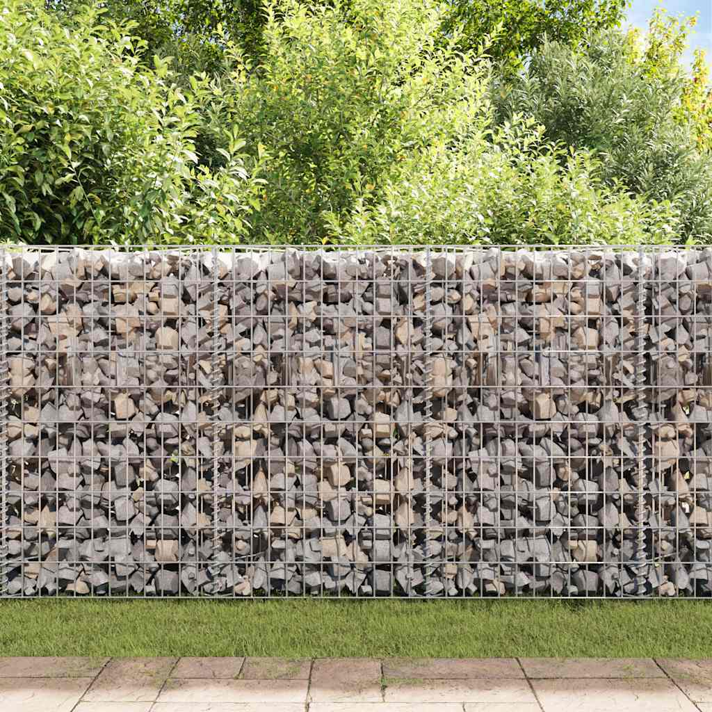 8719883592060_g_en_hd_2 vidaXL Gabion Wall Galvanised Steel 450x30x100 cm - Image 4