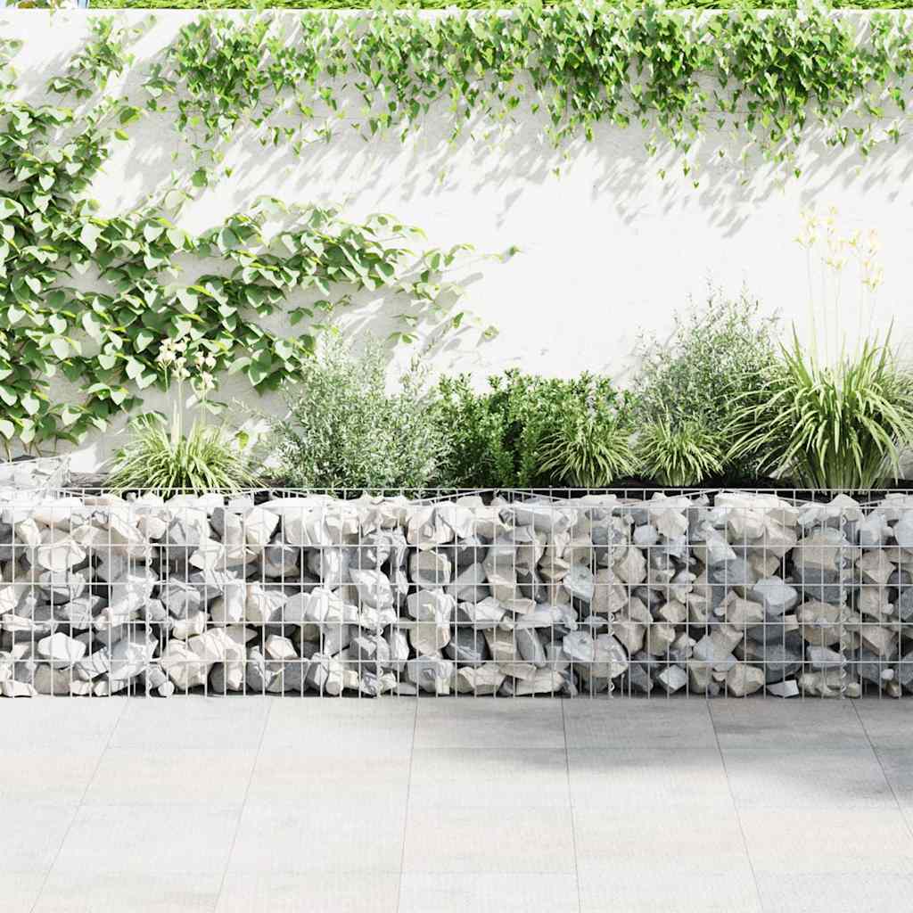 8719883592077_g_en_hd_2 vidaXL Gabion Wall Galvanised Steel 450x30x50 cm - Image 4