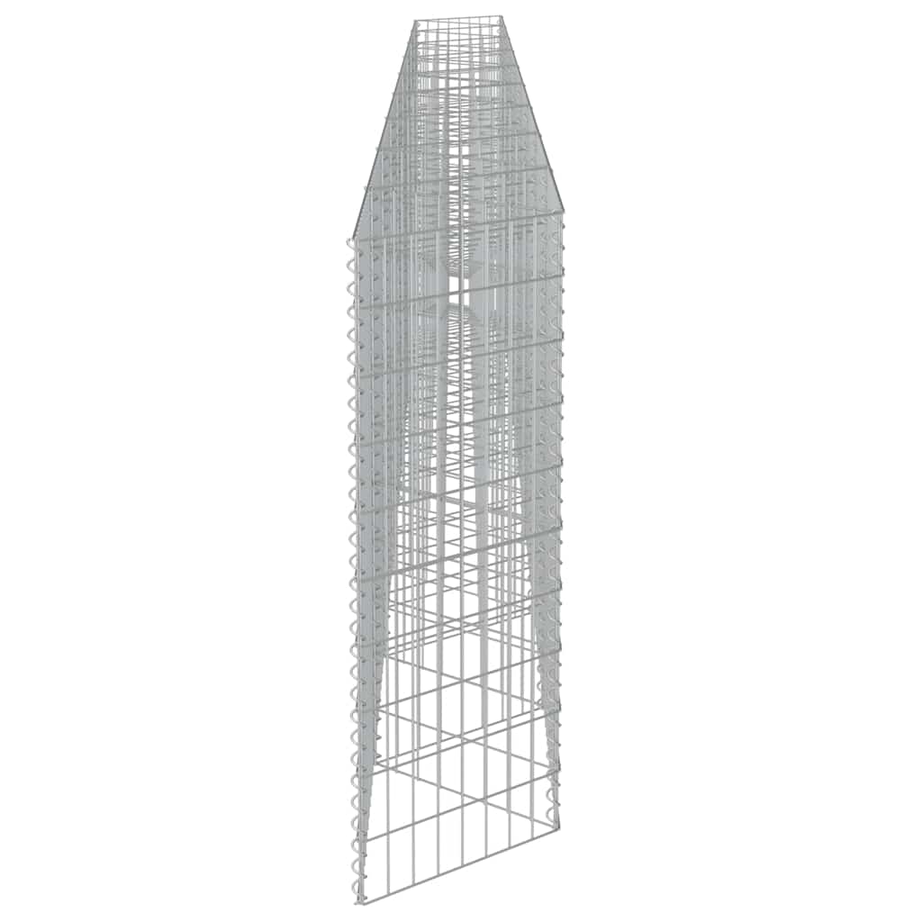 8719883592084_g_en_hd_5 vidaXL Gabion Wall Galvanised Steel 630x30x100 cm - Image 7