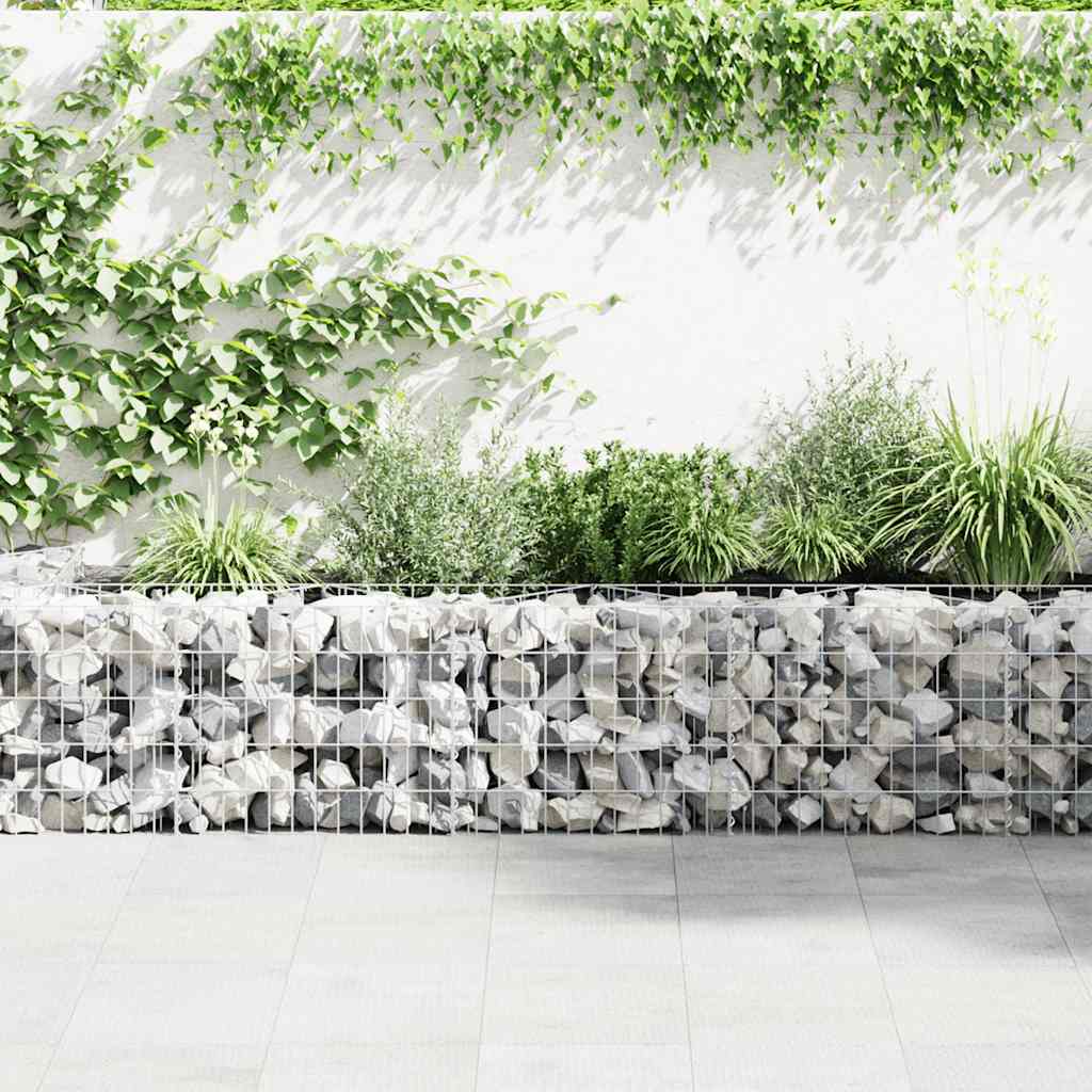 8719883592091_g_en_hd_2 vidaXL Gabion Wall Galvanised Steel 630x30x50 cm - Image 4