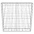 vidaXL Gabion Wall with Covers Galvanised Steel 100x20x100 cm - Image 5