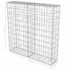 vidaXL Gabion Wall with Covers Galvanised Steel 100x20x100 cm - Image 7