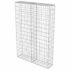 vidaXL Gabion Wall with Covers Galvanised Steel 100x20x150 cm - Image 3