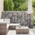 vidaXL Gabion Wall with Covers Galvanised Steel 100x20x150 cm - Image 4
