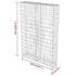 vidaXL Gabion Wall with Covers Galvanised Steel 100x20x150 cm - Image 7