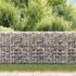 vidaXL Gabion Wall with Covers Galvanised Steel 200x20x85 cm - Image 4