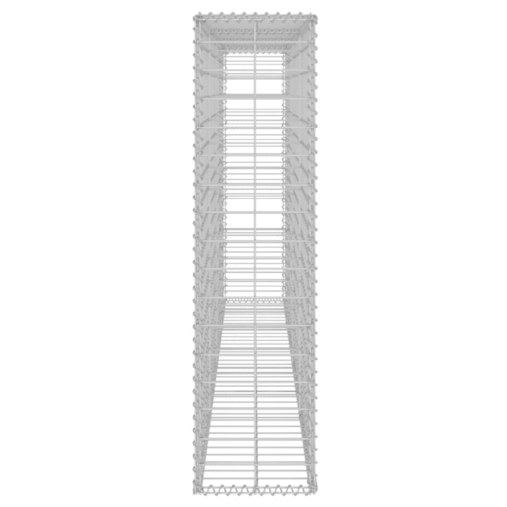 8719883592152_g_en_hd_4 vidaXL Gabion Wall with Covers Galvanised Steel 200x20x85 cm - Image 6