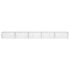 vidaXL Gabion Wall with Covers Galvanised Steel 600x50x50 cm - Image 5