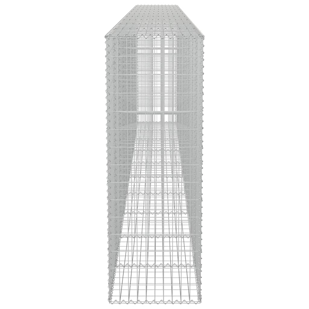 8719883592176_g_en_hd_4 vidaXL Gabion Wall with Covers Galvanised Steel 600x50x150 cm - Image 6