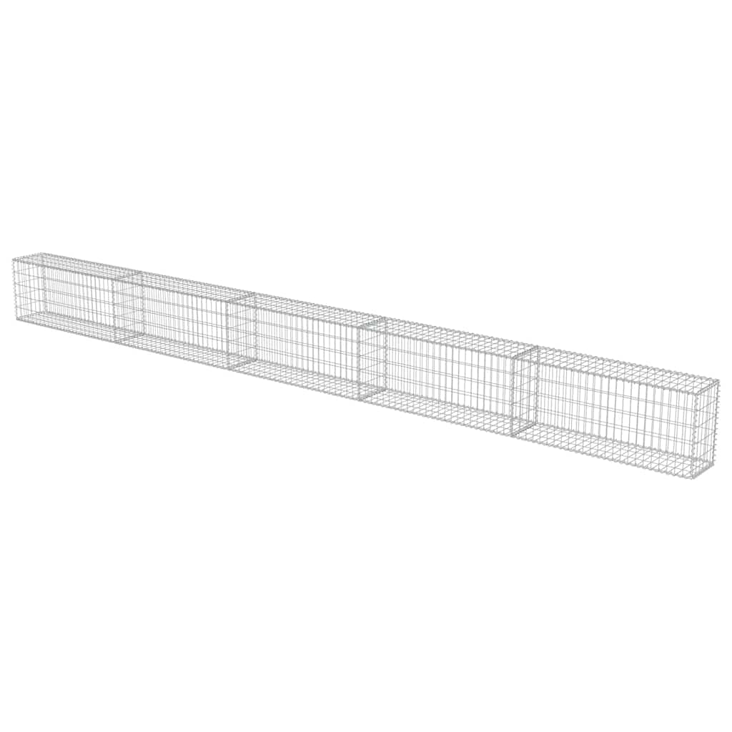8719883592183_g_en_hd_1 vidaXL Gabion Wall with Covers Galvanised Steel 600x30x50 cm - Image 3