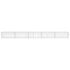 vidaXL Gabion Wall with Covers Galvanised Steel 600x30x50 cm - Image 5