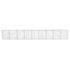 vidaXL Gabion Wall with Covers Galvanised Steel 900x50x100 cm - Image 5