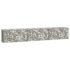 vidaXL Gabion Wall with Covers Galvanised Steel 300x50x50 cm - Image 4