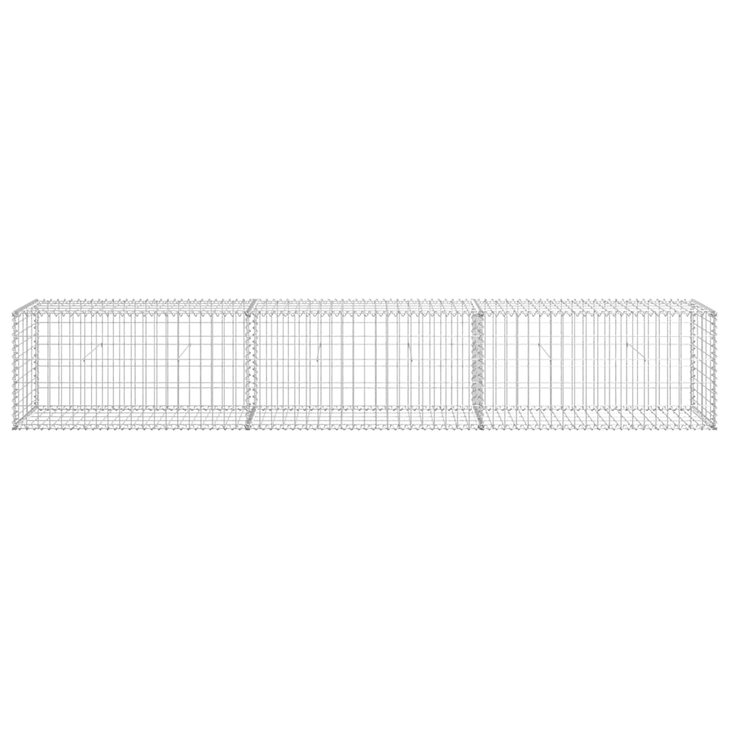 8719883592251_g_en_hd_3 vidaXL Gabion Wall with Covers Galvanised Steel 300x50x50 cm - Image 5