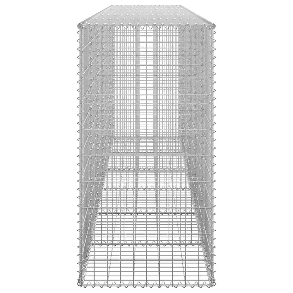 8719883592268_g_en_hd_4 vidaXL Gabion Wall with Covers Galvanised Steel 300x50x100 cm - Image 6