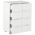 vidaXL Sideboard High Gloss White 60x35x80 cm Engineered Wood - Image 7