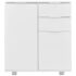 vidaXL Sideboard High Gloss White 71x35x80 cm Engineered Wood - Image 4