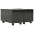 vidaXL Coffee Table High Gloss Black 60x60x35 cm Engineered Wood - Image 2