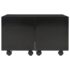 vidaXL Coffee Table High Gloss Black 60x60x35 cm Engineered Wood - Image 3
