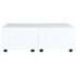 vidaXL Coffee Table High Gloss White 100x100x35 cm - Image 4
